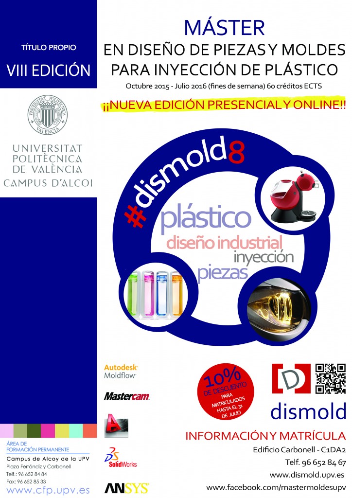 Cartel_dismold máster 2015 definitivo CON DESCUENTO